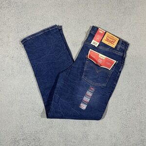 NWT Levi's Loose Taper Blue Denim Jeans Junior Size 18 Regular 29x31 #2376